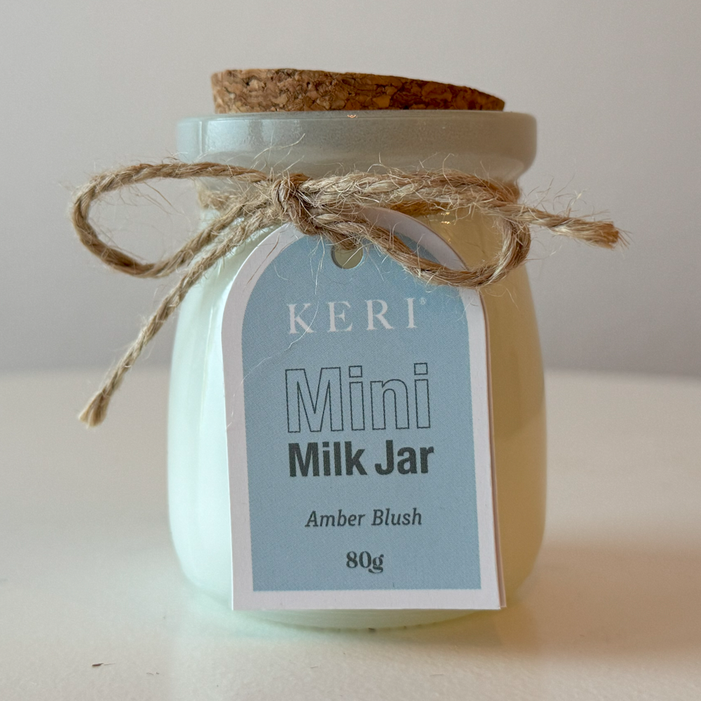Keri Mini Milk Jar Candle 80g