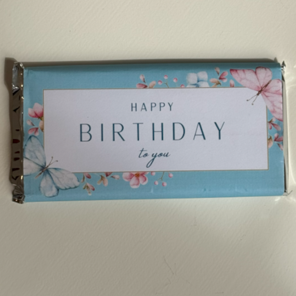 Gift Wrapped Chocolate Bar