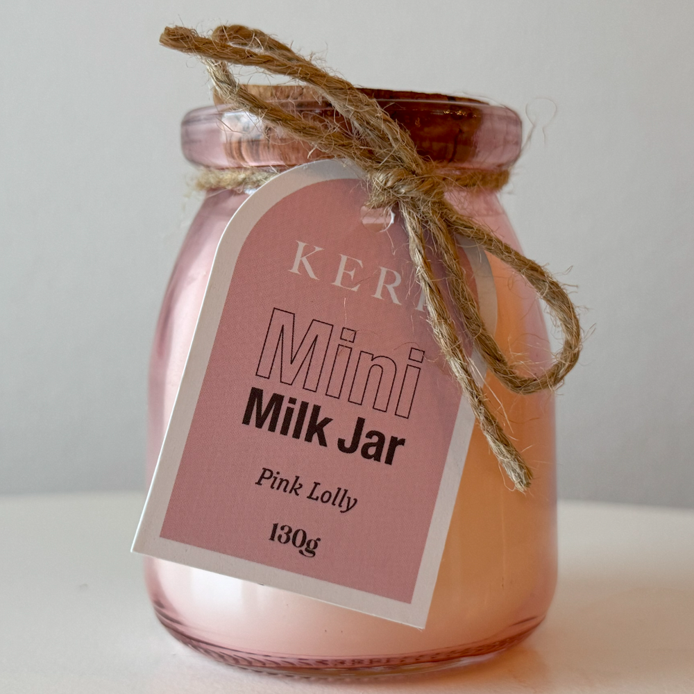 Keri Mini Milk Jar Candle 130g