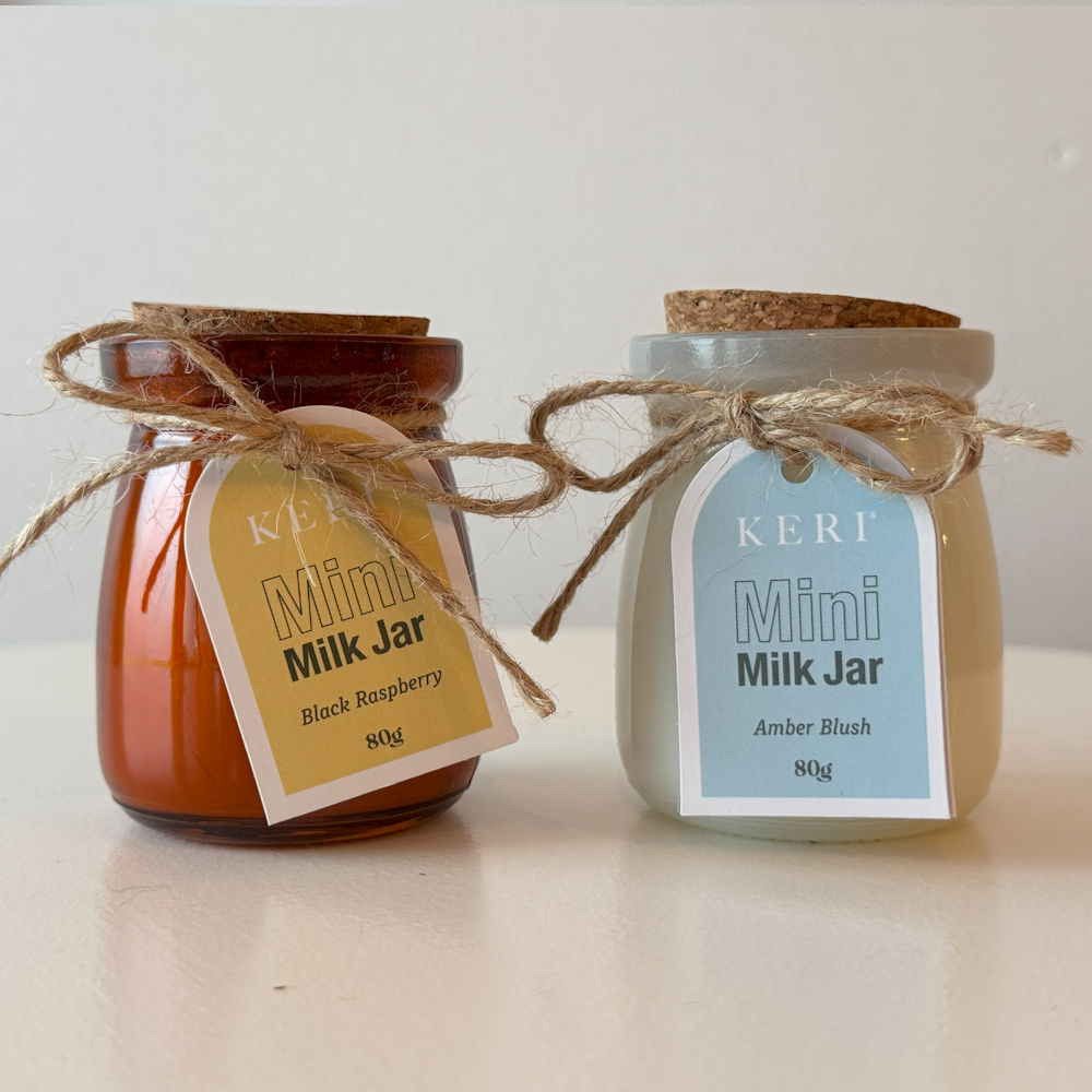 Keri Mini Milk Jar Candle 80g