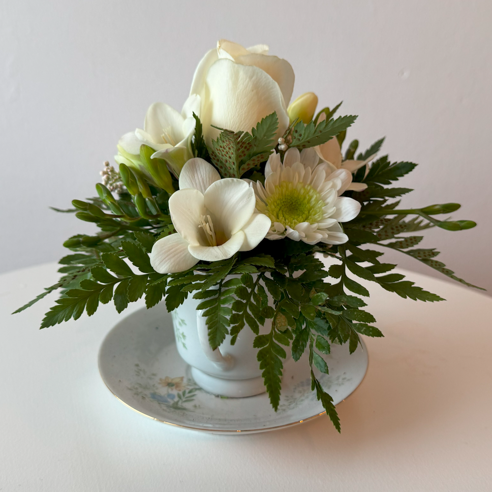 Nola's Cup Of Tea - Teacup Arrangement