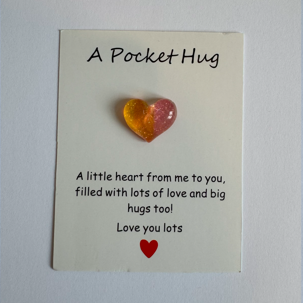 Pocket Hug Heart Crystal