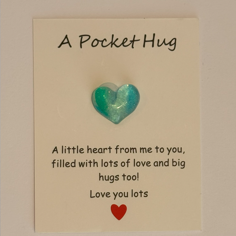 Pocket Hug Heart Crystal